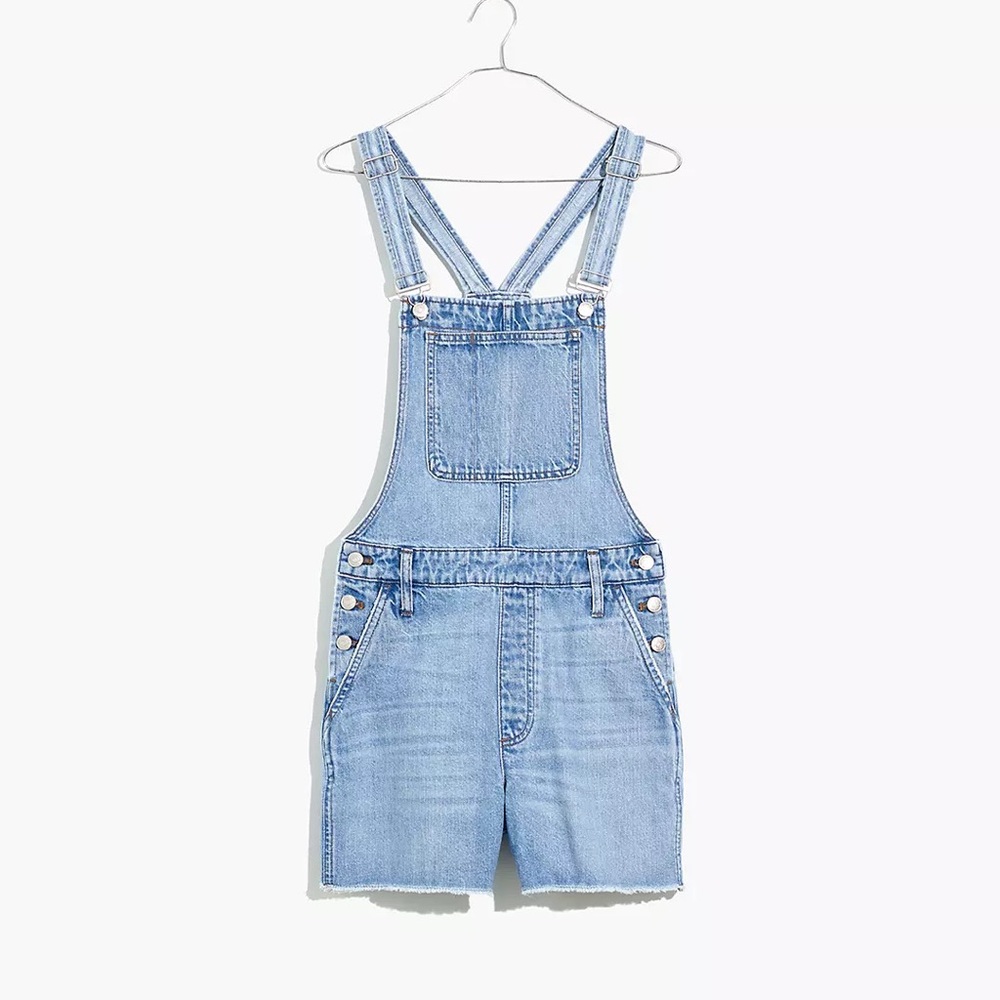 NWT Adirondack Short Overalls in Phillips Wash size xs - Picture 2 of 4